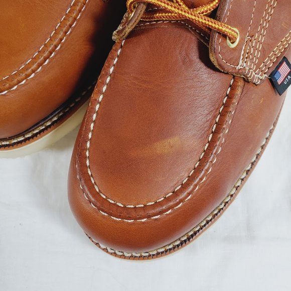 Thorogood American Heritage 6″ Tobacco Safety Toe Work Boot 13 EE 13 Wide Unworn - Picture 9 of 12